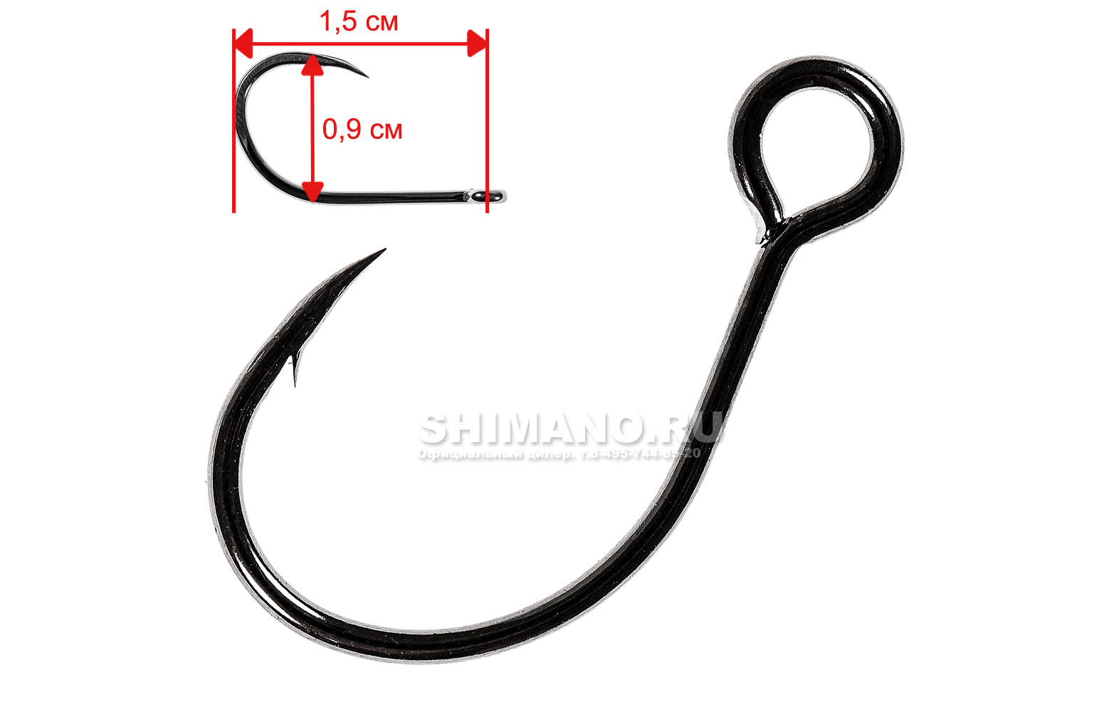 Купить Крючки Vmc 7237 Bn №6 (7шт.) в Москве в интернет-магазине Shimano