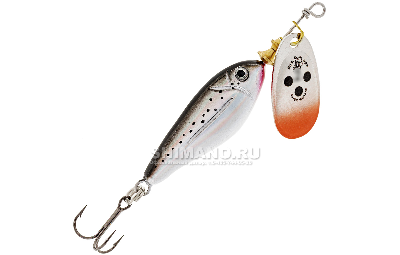 Купить Блесна вращающиеся Blue Fox Minnow Super Vibrax №2 9гр. #S в ...