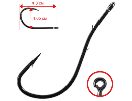 Крючки Vmc 7054 Bn 3/0 (10шт.)