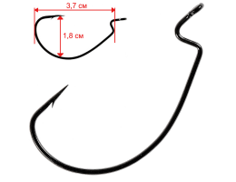 Крючки VMC 7316 BN №1/0 Крючки VMC 7316 BN №1/0