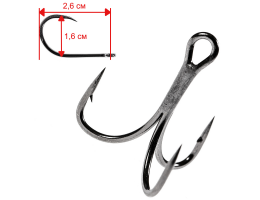 Крючки Vmc 7554 Bn 1 (5шт.)