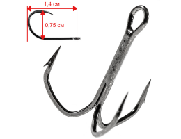 Крючки Vmc 8570 Bn 8 (10шт.)