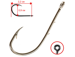 Крючки Vmc 9291 Ni 6 (10шт.)