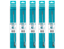 Поводки Контакт Струна №1 6.5кг. 25см. 50шт. (5уп. по 10шт.) (с вертлюжком)