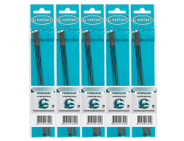 Поводки Контакт Струна №2 15кг. 15см. 65шт. (5уп. по 13шт.)