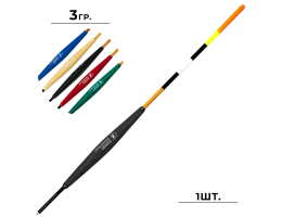 Поплавок Expert 201-27 3гр. 20см. 1шт. антенна 3,5мм. /цв. Мультиколор 