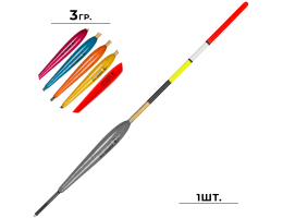 Поплавок Expert 201-81 3гр. 23,5см. 1шт. антенна 4мм. /цв. Мультиколор 