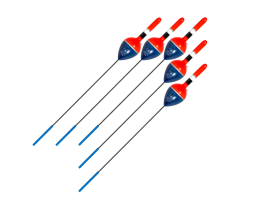 Поплавок Expert 202-30 5гр. 20см. 5шт. антенна 6мм. /цв. Красный