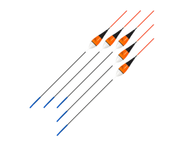 Поплавок Expert 202-52 2,5гр. 26см. 5шт. антенна 2мм. /цв. Красный