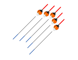 Поплавок Expert 202-59 5гр. 24см. 5шт. антенна 3,5мм. /цв. Красный