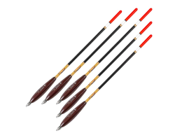 Поплавок Expert 203-57 6+2гр. 24см. 5шт. антенна 6мм. /цв. Мультиколор