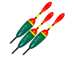 Поплавок Expert 204-48 20гр. 17см. 3шт. антенна 4,5мм. /цв. Мультиколор