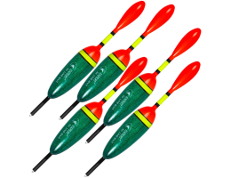 Поплавок Expert 204-48 20гр. 17см. 5шт. антенна 4,5мм. /цв. Мультиколор