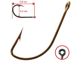 Крючки Vmc 9276 Bz 14 (10шт.)