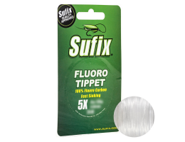 Леска флюорокарбоновая Sufix Fluoro Tippet 25м. 0.138мм. CLEAR