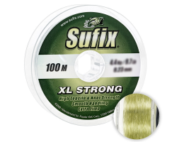 Леска Sufix Xl Strong 0,14мм. 1,9кг. 100м. /зелено-лимонный 