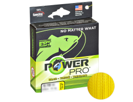Шнур Power Pro Hi-vis Yellow 135м. 0.08мм.