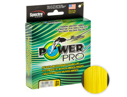 Плетеный шнур POWER PRO HI-VIS YELLOW 92м. 0.08мм. Плетеный шнур POWER PRO HI-VIS YELLOW 92м. 0.08мм.
