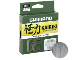 Плетёный шнур Shimano Kairiki G5 X4 100м. 0.15мм. 5.5кг. Steel Grey