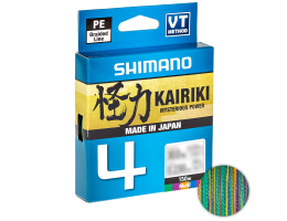 Плетёный шнур Shimano Kairiki X4 150м. 0.315мм. MULTICOLOR