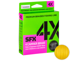 Шнур Sufix Sfx Braid X4 135м. 0.104мм. Yellow