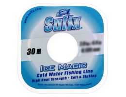 Леска Sufix Ice Magic 30м. 0.065мм. CLEAR