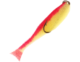 Поролоновые рыбки Контакт Незацепляйка 10см желто-красная 5 шт.